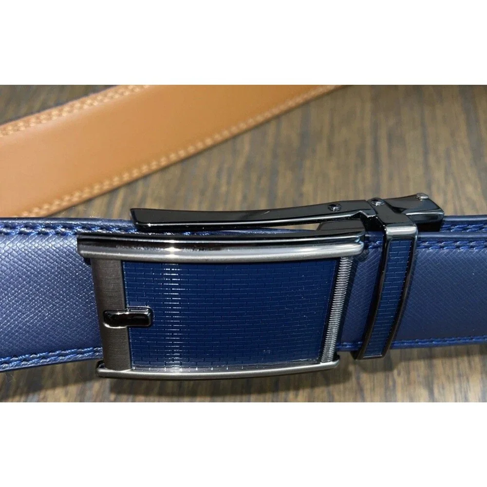 NWOT Sulliant Belts for Men Leather Belt Ratchet Automatic Belt Adjust 28-34